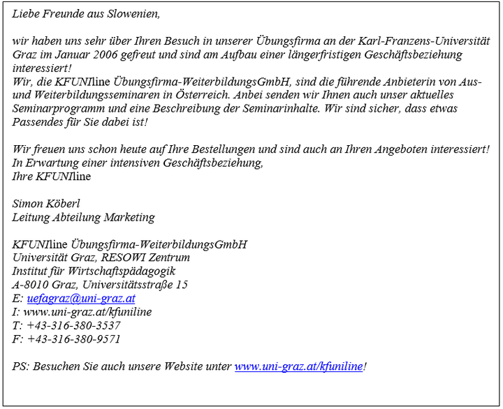 Abb. 1: Marketing-E-Mail eXpand