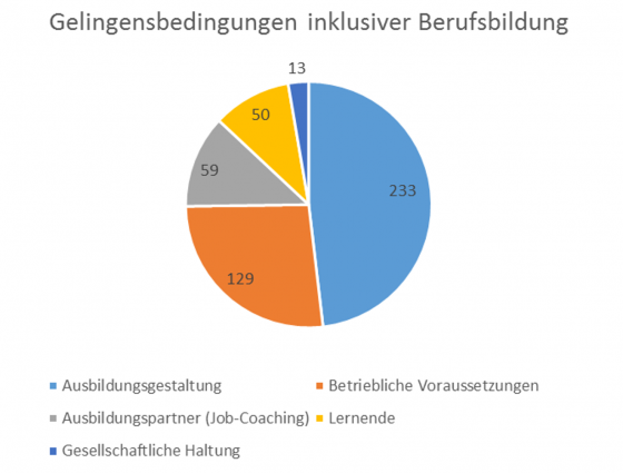 Abbildung 2: Herausforderungen inklusiver Berufsbildung