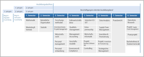 Abbildung 4: Ausbildungs- und Studienmodell