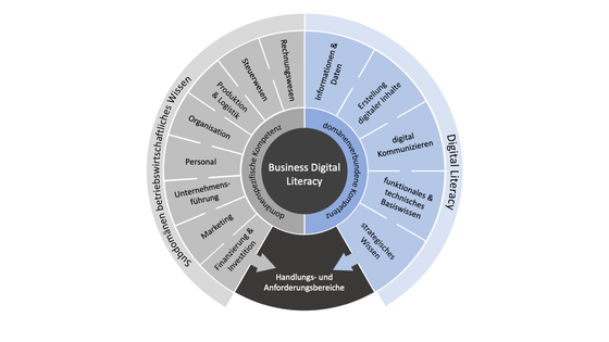 Abbildung 3: Modell business digital literacy