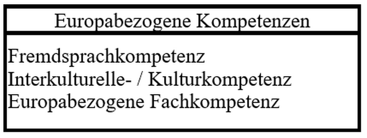 Tabelle 3: Berücksichtigung der Europäischen Dimension in den Lehrerkompetenzen nach Beutner/ Göckede/ Horstmann.