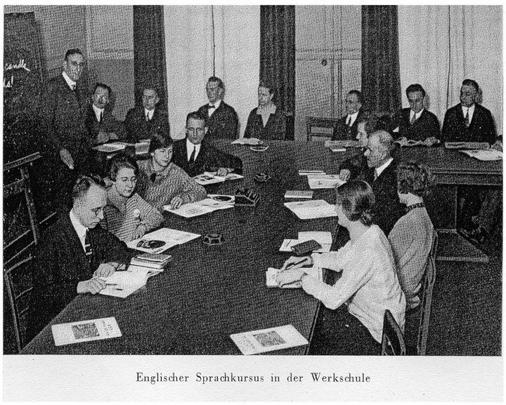 Abb. 6: Sprachkurs bei AEG 1928