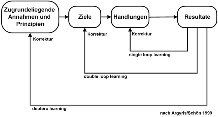 Abbildung 1: Drei Formen des organisationalen Lernens.