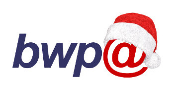 bwpat Logo mit Weihnachtsmütze