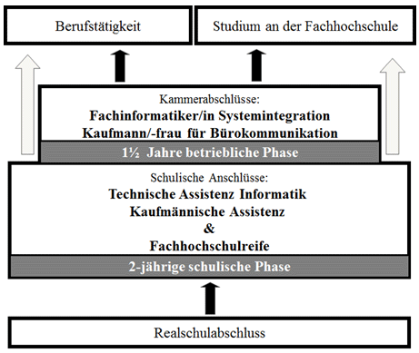 Abb. 1: Struktur der Bildungsgänge
