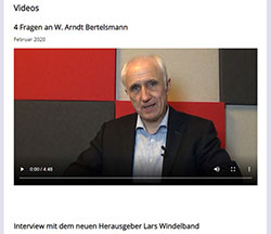Screenshot Video Bertelsmann